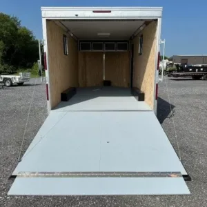 Car Mate 8.5 x 16 Enclosed V-Nose Cargo Trailer A/C Unit, 7000 lbs GVWR