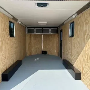 Car Mate 8.5 x 16 Enclosed V-Nose Cargo Trailer A/C Unit, 7000 lbs GVWR