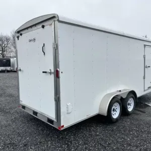 Carry On 7 x 18 Enclosed V-Nose Cargo Trailer, 7000 lbs GVWR