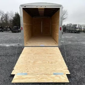 Carry On 7 x 18 Enclosed V-Nose Cargo Trailer, 7000 lbs GVWR