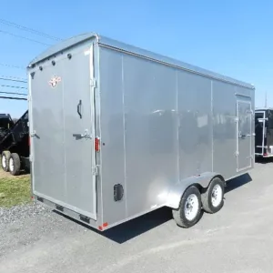 Carry On 7 x 18 Enclosed Cargo Trailer (PET-ENC-0048), 7000 lbs GVWR