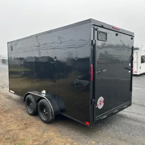 Homesteader 7 x 16 V-Nose Enclosed Cargo Trailer (PET-ENC-0051), 7000 lbs GVWR