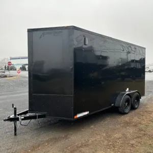 Homesteader 7 x 16 V-Nose Enclosed Cargo Trailer (PET-ENC-0051), 7000 lbs GVWR