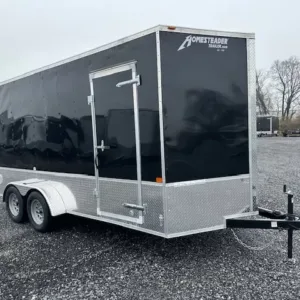 Homesteader 7 x 16 Enclosed Cargo Trailer, 7000 lbs GVWR