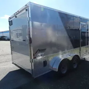 Homesteader 7 x 14 V-Nose Enclosed Cargo Trailer, 7000 lbs GVWR