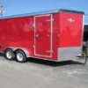 Carry On 7 x 14 Enclosed V-Nose Cargo Trailer 6" Extended Height, 7000 lbs GVWR