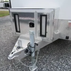 ATC 8.5 x 28 Aluminum Office Trailer Mobile Command Center, 13200 lbs GVWR