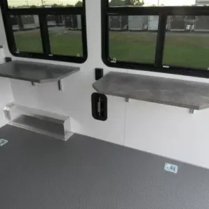 ATC 8.5 x 24 Aluminum Office Trailer Mobile Command Center, 9990 lbs GVWR