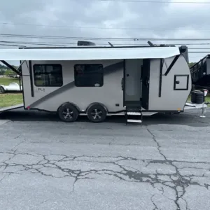 ATC 7.5 x 20 Aluminum Travel Trailer Toy Hauler, 7700 lbs GVWR