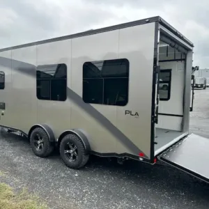 ATC 7.5 x 20 Aluminum Travel Trailer Toy Hauler, 7700 lbs GVWR