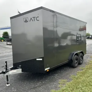 ATC 7.5 x 16 Aluminum Enclosed Trailer Adventure Package, 7700 lbs GVWR
