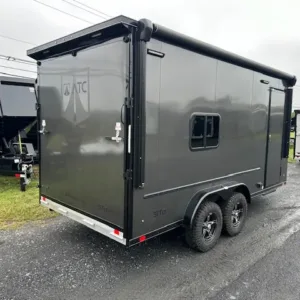 ATC 7.5 x 16 Aluminum Enclosed Trailer Adventure Package, 7700 lbs GVWR