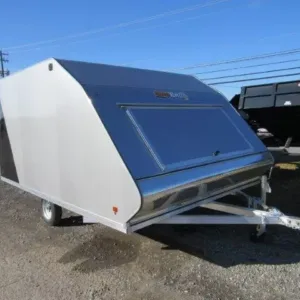 Sno Pro 8.5 x 12 Hybrid Enclosed Trailer Snowmobile Trailer, 2990 lbs GVWR