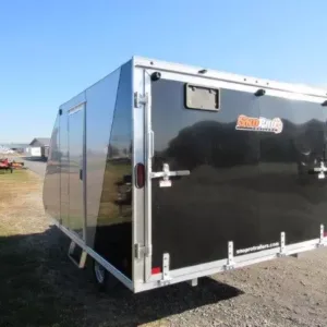 Sno Pro 8.5 x 12 Hybrid Enclosed Trailer Snowmobile Trailer, 2990 lbs GVWR