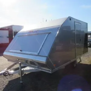Sno Pro 8.5 x 12 Hybrid Enclosed Trailer Snowmobile Trailer, 2990 lbs GVWR
