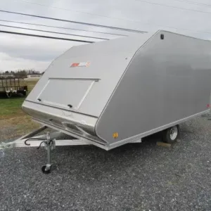 Sno Pro 8.5 x 12 Enclosed Snowmobile Trailer Aluminum Hybrid, 2990 lbs GVWR
