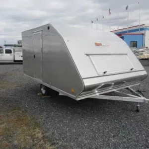 Sno Pro 8.5 x 12 Enclosed Snowmobile Trailer Aluminum Hybrid, 2990 lbs GVWR