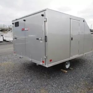 Sno Pro 8.5 x 12 Enclosed Snowmobile Trailer Aluminum Hybrid, 2990 lbs GVWR