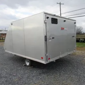 Sno Pro 8.5 x 12 Enclosed Snowmobile Trailer Aluminum Hybrid, 2990 lbs GVWR