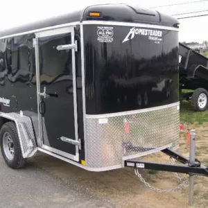 Homesteader 5 x 8 Enclosed Cargo Trailer (PET-ENC-0069), 2990 lbs GVWR