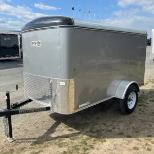 Carry On 5 x 10 Enclosed Cargo Trailer (PET-ENC-0070), 2990 lbs GVWR