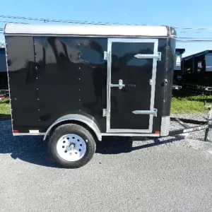 Carry On 5 x 8 Enclosed Cargo Trailer Ramp Door, 2990 lbs GVWR