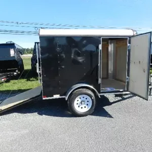 Carry On 5 x 8 Enclosed Cargo Trailer Ramp Door, 2990 lbs GVWR
