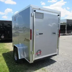 Homesteader 5 x 8 Enclosed V-Nose Cargo Trailer, 2990 lbs GVWR