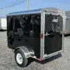 Carry-On 5 x 8 Enclosed Cargo Trailer (PET-ENC-0076), 2990 lbs GVWR