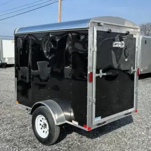 Carry-On 5 x 8 Enclosed Cargo Trailer (PET-ENC-0076), 2990 lbs GVWR
