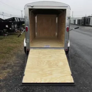 Carry-On 5 x 8 Enclosed Cargo Trailer Rear Ramp Door, 2990 lbs GVWR