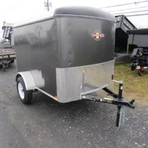 Carry-On 5 x 8 Enclosed Cargo Trailer Rear Ramp Door, 2990 lbs GVWR