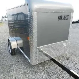 Car Mate 4 x 8.5 Enclosed Cargo Trailer Screwless, 2000 lbs GVWR
