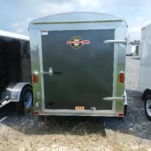 Carry On 5 x 8 Enclosed Cargo Trailer Single Rear Door, 2990 lbs GVWR