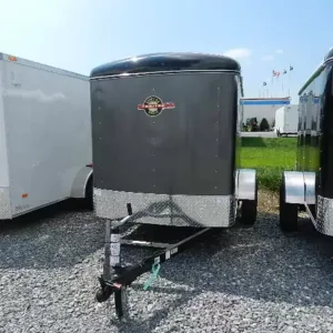 Carry On 5 x 8 Enclosed Cargo Trailer Single Rear Door, 2990 lbs GVWR