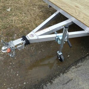 Cargo Pro 8 x 9 Aluminum (2) Place ATV Trailer – Aluminum Ramps, 2200 lbs GVWR