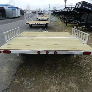 Cargo Pro 8 x 9 Aluminum (2) Place ATV Trailer – Aluminum Ramps, 2200 lbs GVWR