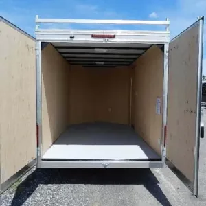 Car Mate 7 x 12 V-Nose Enclosed Trailer