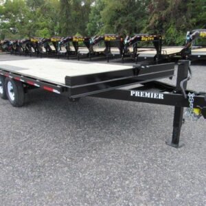Premier 8.5 x 18 Deckover Equipment Trailer 14K GVW, 14000 lbs GVWR