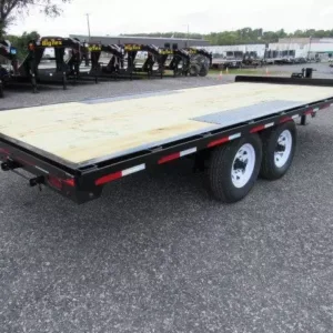 Premier 8.5 x 18 Deckover Equipment Trailer 14K GVW, 14000 lbs GVWR