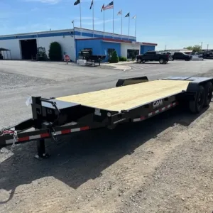 CAM Superline 7 x 22 Equipment Trailer Super Ramps
