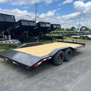 CAM Superline 7 x 18 Equipment Trailer Drive Over Fenders