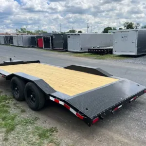 CAM Superline 7 x 18 Equipment Trailer Drive Over Fenders