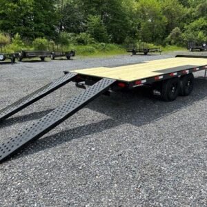 CAM Superline 8 x 18 Deckover Equipment Trailer Slide Out Ramps