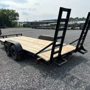 Carry On 7 x 18 Low Profile Equipment Trailer Ladder Ramps