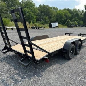 Carry On 7 x 18 Low Profile Equipment Trailer Ladder Ramps
