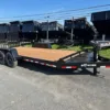 BWise 7 x 18 Low Profile Equipment Trailer, 14000 lbs GVWR