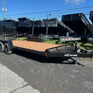 BWise 7 x 20 Equipment Trailer, 9990 lbs GVWR