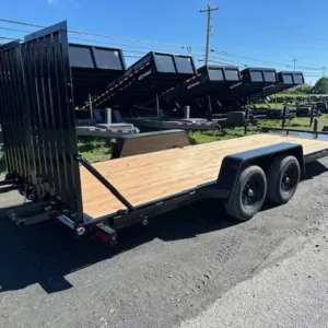 BWise 7 x 20 Equipment Trailer, 9990 lbs GVWR