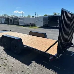 BWise 7 x 20 Equipment Trailer, 9990 lbs GVWR